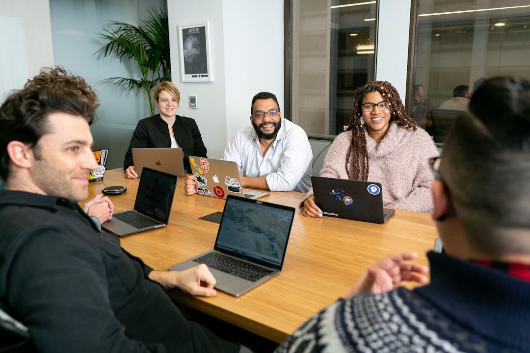 group discussion in meeting