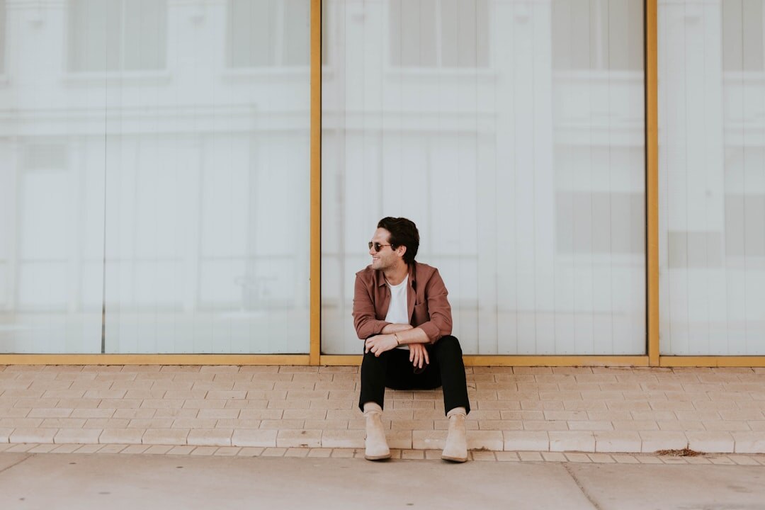 person reflecting on personal growth