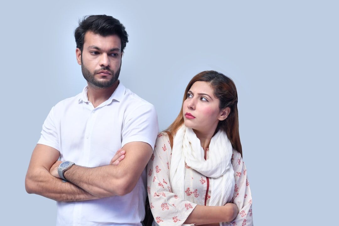 couple resolving conflict